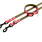 Design Charly - olive meets coral (Biothane Kollektion)