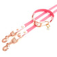 Design Charly - pastel rosa meets white (Biothane Kollektion)