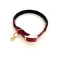Design Charly - black meets wine red (Biothane Collection)