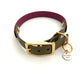 Design Charly - wine red meets olive (Biothane Kollektion)