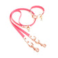 Design Charly - pastel rosa meets white (Biothane Kollektion)