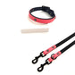 Design Livy - black meets coral (Biothane Kollektion)