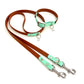 Design Charly - brown meets mint (Biothane Kollektion)